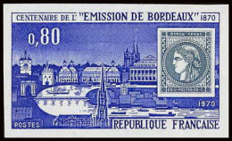 France N°1659 Centenaire De La Ceres De Bordeaux Non Dentelé ** MNH (Imperf) Cote 45 Euros - 1961-1970