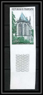 France N°1683 Sainte-Chapelle De Riom Eglise (church) Non Dentelé ** MNH (Imperf) - 1971-1980