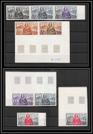 France N°1655 Histoire De France Lot Richelieu Lot De 9 Essai (trial Color Proof) Non Dentelé Imperf ** MNH - Color Proofs 1945-…