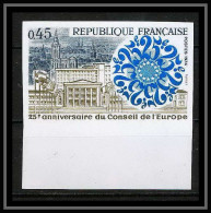 France N°1792 Conseil De L'Europe - Europa 1974 Cote 46 Non Dentelé ** MNH (Imperf) - 1971-1980