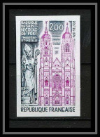 France N°1810 Basilique Saint-Nicolas De Port église Church Meurthe Non Dentelé ** MNH (Imperf) - 1971-1980