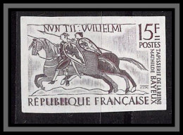 France N°1172 Tapisserie Reine Mathilde Bayeux Essai Proof Non Dentelé Imperf Sans Gomme No Gum (*) 1958 - Color Proofs 1945-…