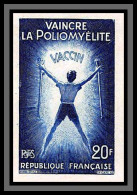 France N°1224 La Poliomyélite Polio Medecine Non Dentelé ** MNH (Imperf) Cote Maury 50 - 1951-1960