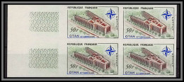 France N°1228 OTAN Grand Palais Port Dauphine Paris Non Dentelé ** MNH (Imperf) Cote Maury 440 Euros Bloc 4 - 1961-1970