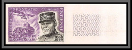 France N°1270 Général Estienne Aviation Militaire Non Dentelé ** MNH (Imperf) Cote 40 Euros Bord De Feuille - 1961-1970