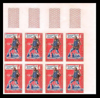 France N°1332 Journée Du Timbre 1962 Non Dentelé ** MNH (Imperf) Royal Postman Bloc 8 - 1961-1970
