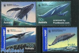 Australia 2006 WWF, Whales 4v (2v+[:]), Mint NH, Nature - Sea Mammals - World Wildlife Fund (WWF) - Ungebraucht