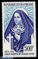 Central Africa 1973 Holy Theresia 1v, Mint NH, Religion - Religion - Centrafricaine (République)