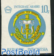 Indonesia 1968 Akabri 1v Imperforated, Mint NH, Various - Errors, Misprints, Plate Flaws - Fehldrucke