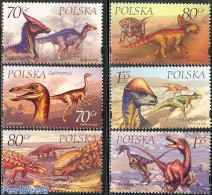 Poland 2000 Prehistoric Animals 6v, Mint NH, Nature - Prehistoric Animals - Ongebruikt