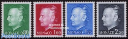 Monaco 1977 Definitives 4v, Mint NH - Neufs