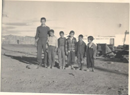 Photo De 6 Jeunes Garçons Du Magreb (Algérie) - Personnes Anonymes