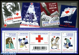 France 2010 Red Cross 5v M/s, Mint NH, Health - Red Cross - Ungebraucht