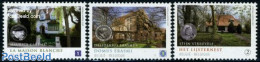 Belgium 2011 Houses Of Authors 3v, Mint NH, Art - Authors - Ungebraucht