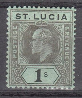 ST SANTA LUCIA 1912 - REY GEORGE V - YVERT 45* - Ste Lucie (...-1978)
