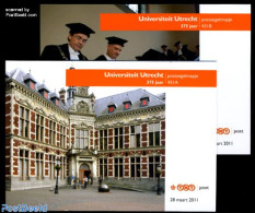 Netherlands 2011 University Of Utrecht Presentation Pack 431A+B, Mint NH, Nature - Science - Various - Birds - Birds O.. - Unused Stamps