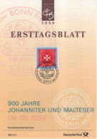 Germany Deutschland 1999-16 Order Johanniter Und Malteser, Hospitallers And Maltese, Order Of Malta, Canceled In Bonn - 1991-2000