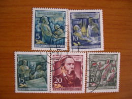 RDA  Obl  N°  216 à 221 Sauf 220 - Used Stamps