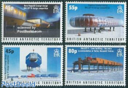 British Antarctica 2005 Design Competition 4v, Mint NH, Science - The Arctic & Antarctica - Art - Modern Architecture - Other & Unclassified