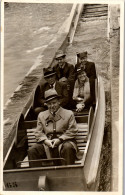 CP Carte Photo D'époque Photographie Vintage Fête Foraine Manège Forain Zürich  - Coppie