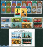 Guernsey 1979 Yearset 1979, Complete, 26v +, Mint NH, Various - Yearsets (by Country) - Unclassified