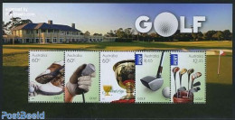 Australia 2011 Golf Sport 5v M/s, Mint NH, Sport - Golf - Sport (other And Mixed) - Ungebraucht