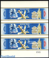 Hungary 1978 PRAGA 78 S/s Imperforated, Mint NH, Transport - Space Exploration - Ongebruikt