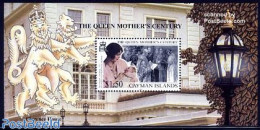 Cayman Islands 1999 Queen Mother S/s, Mint NH, History - Kings & Queens (Royalty) - Familles Royales