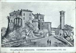 Be857 Cartolina Villafranca Lunigiana Castello Malaspina Massa Carrara - Massa