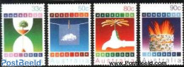 Australia 1985 Environment Conservation 4v, Mint NH, Nature - Science - Environment - Water, Dams & Falls - Energy - Unused Stamps