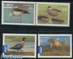 Australia 2012 Water Birds 4v (2v + [:]), Mint NH, Nature - Birds - Ducks - Ungebraucht