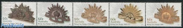 Australia 2012 Rising Sun Badge 5v [::::], Mint NH, History - Decorations - Unused Stamps
