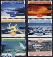 Ross Dependency 1998 Ice Formations 6v, Mint NH, Science - The Arctic & Antarctica - Other & Unclassified