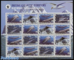 British Antarctica 2003 WWF, Blue Whale M/s, Mint NH, Nature - Sea Mammals - World Wildlife Fund (WWF) - Autres & Non Classés