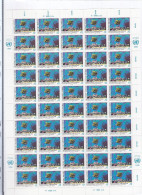 UNO  WIEN  98, Bogen (5x10), Postfrisch **, ITC, 1990 - Unused Stamps