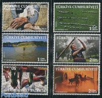 Türkiye 2012 Agriculture 6v, Mint NH, Nature - Cattle - Fishing - Horses - Altri & Non Classificati