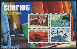 Australia 2013 Surfing S/s, Mint NH, Sport - Transport - Various - Sport (other And Mixed) - Automobiles - Tourism - Unused Stamps