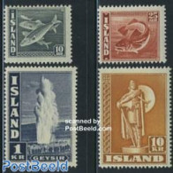 Iceland 1945 Definitives 4v, Mint NH - Neufs