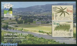 New Zealand 2013 Upper Hutt Stamp Show S/s, Mint NH, Nature - Flowers & Plants - Philately - Ungebraucht