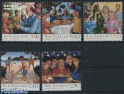 New Zealand 2013 Christmas 5v, Mint NH, Religion - Christmas - Unused Stamps