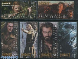 New Zealand 2013 Middle Earth 6v, Mint NH, Performance Art - Film - Movie Stars - Art - Science Fiction - Ungebraucht