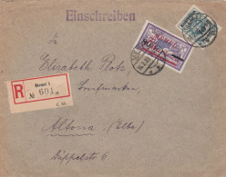 Deutsches Reich Memel R Brief 1923 - Memel (Klaïpeda) 1923