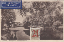 Nederland Postcard Airmail 1931 - Brieven En Documenten