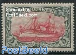 Germany, Colonies 1915 Karolinen, 5M, 26:17, Stamp Out Of Set, Unused (hinged), Transport - Ships And Boats - Bateaux