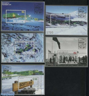 New Zealand 2007 Scott Base 5 S/s, Limited Edition, Mint NH, Science - The Arctic & Antarctica - Neufs