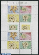 Aruba 2015 UNICEF M/s, Mint NH, History - Unicef - Otros & Sin Clasificación