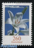 Germany, Federal Republic 2016 Definitive, Madonna Lily 1v, Mint NH, Nature - Flowers & Plants - Neufs