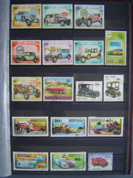 Auto's   76 Postzegels - Auto's