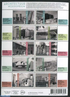 Netherlands 2017 Architecture From The Post-war Reconstruction Period 10v M/s, Mint NH, Science - Various - Education .. - Nuevos
