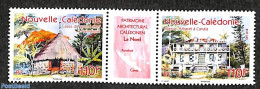 New Caledonia 2018 Architecture 2v+tab [:T:], Mint NH, Architecture - Unused Stamps